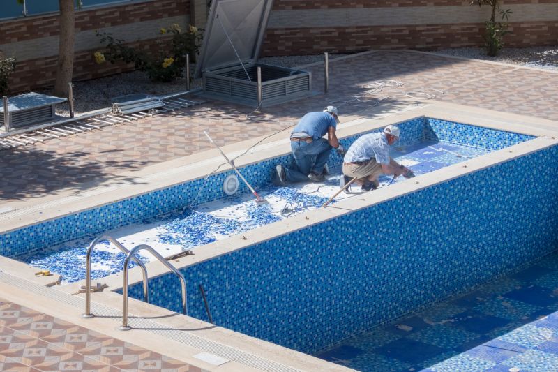 Pool Tile Grout Repair