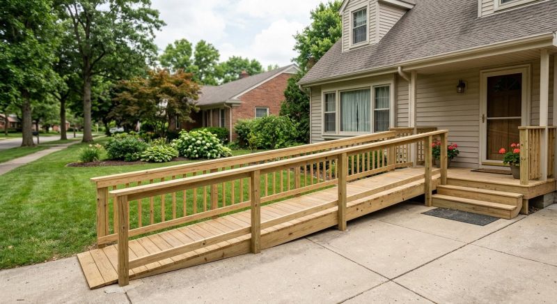 Accessible Ramp Installation in Conroe, TX