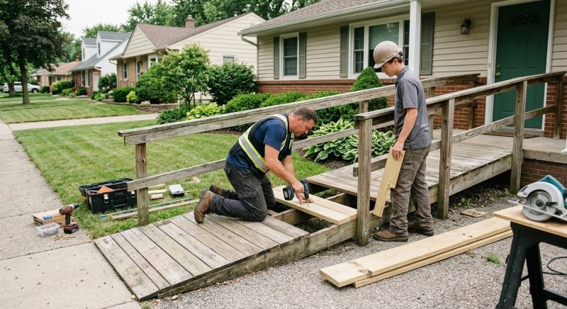 Ramp Replacement in Kansas City, KS