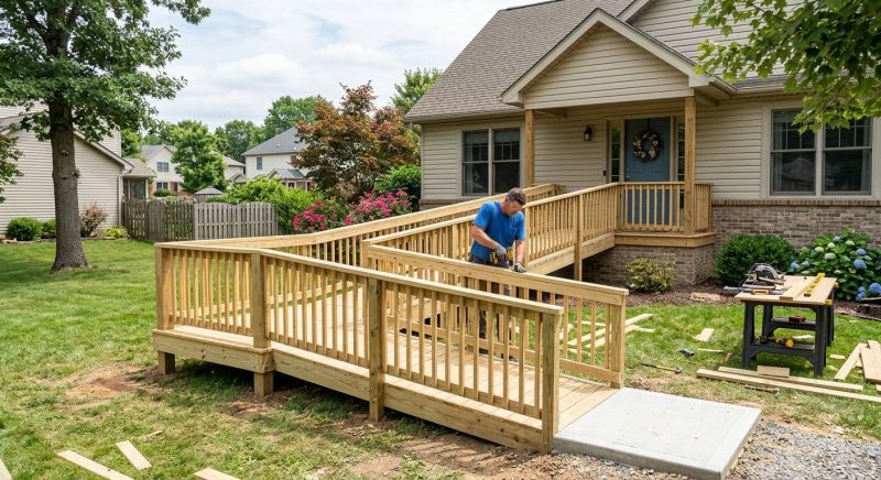 Wheelchair Ramp Replacement in Wilmington, NC